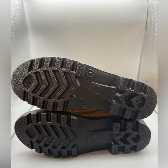 Women's Burberry House Check Pattern /Mid- Calf Rubber Rain Boots/Womens Size 37 - Picture 9 of 10